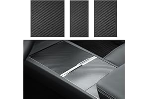 for Tesla Model Y Juniper 2025 2026/Model 3 Highland 2024 2025 2026 Center Console Wrap Kit Interior Decoration Cover Protect