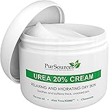 PurSources Urea 20% Foot Cream 4 oz - Best Callus Remover - Moisturizes and Rehydrates Feet - Soothes & Softens Thick, Cracked, Rough Dead and Dry Skin - Your 100% Satisfaction or Money Back Guarantee