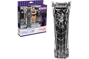 Swimways Wednesday Swim Tube Pool Float, Inflatable Pool Floats & Kids Pool Toys, Swimming Pool Accessories & Beach Essentials for Teens Aged 14 & Up