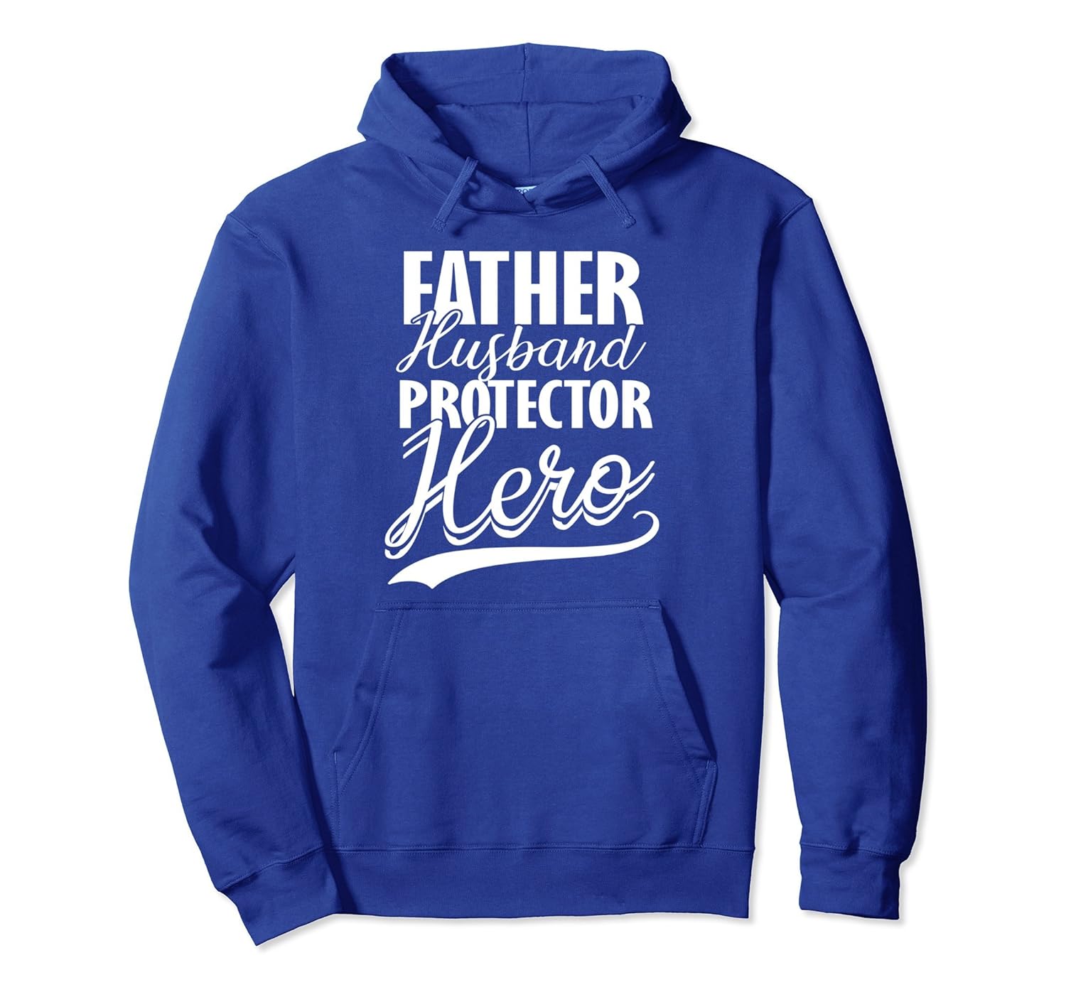 Father Husband Protector Hero - Fathers Day Hoodie-anz