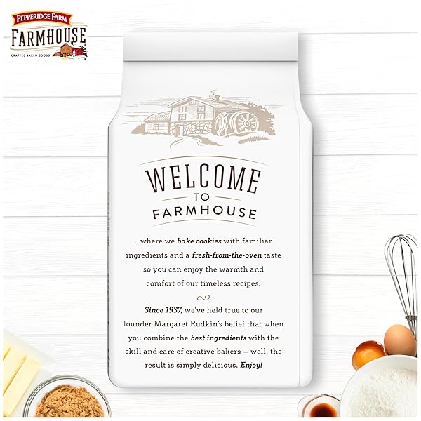 PEPPERIDGE FARM FARMHOUSE THIN & CRISPY BUTTER PECAN COOKIES, 5.9 OZ. BAG