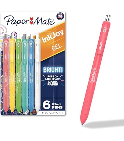 Amazon.com: Paper Mate InkJoy Gel Pens, Tropical Vacation Colors