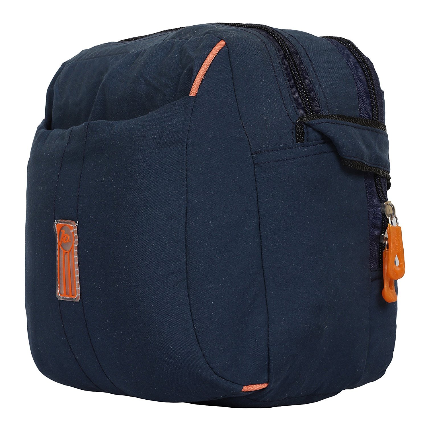 colour blind unisex polyester 5 l messenger bag(blue)