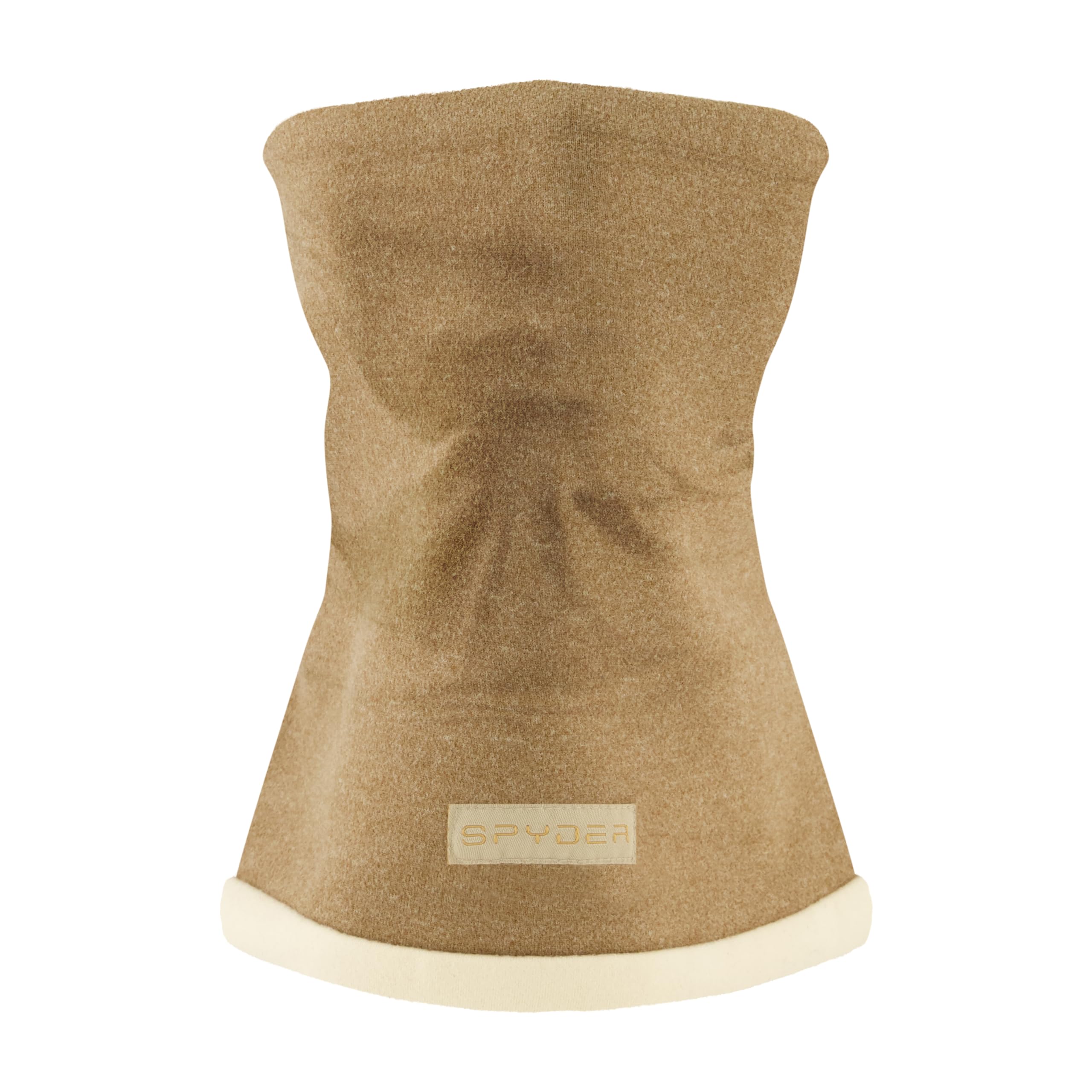 Spyder Womens Microfleece Reversible Neck Gaitor, Clay, One Size