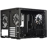 Fractal Design Node 804 No Power Supply MicroATX Cube Case FD-CA-NODE-804-BL, Black