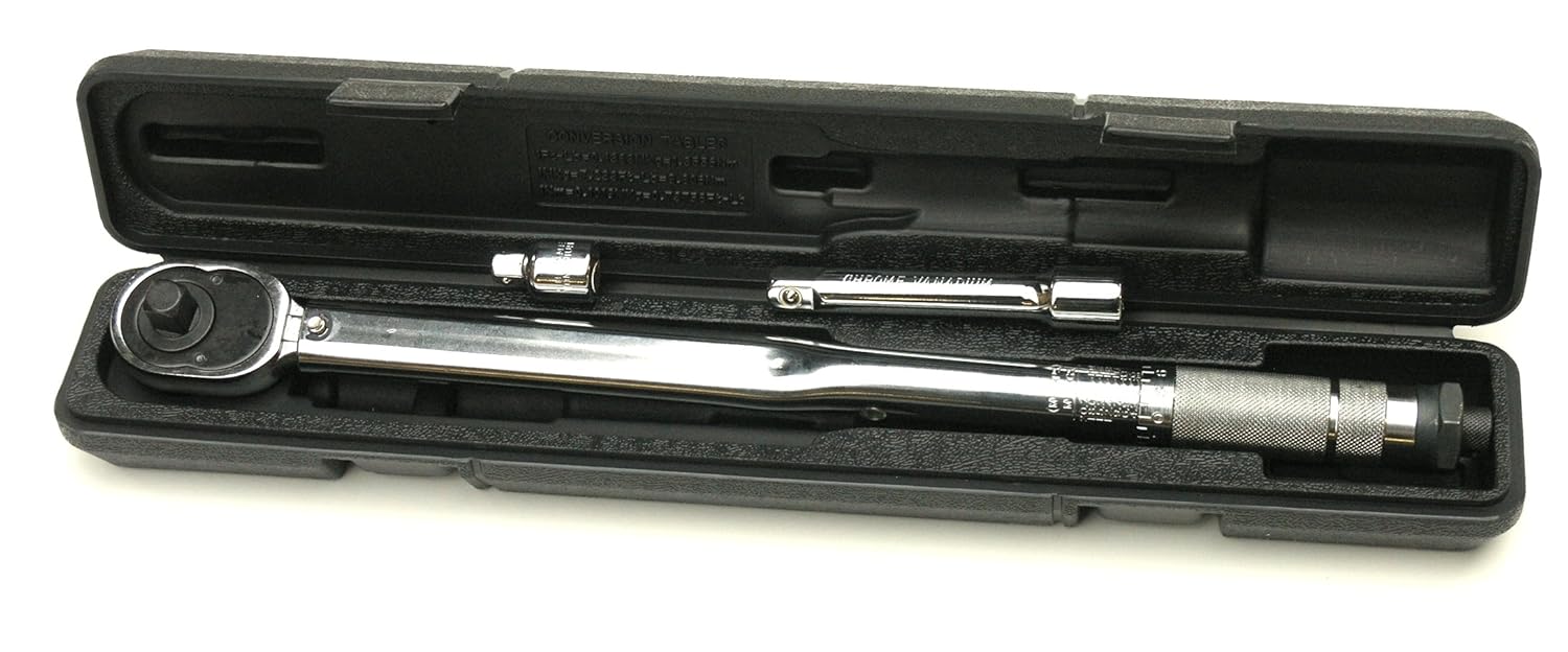 1/2" Drive Micrometer Adjustable Torque Wrench Amazon.co.uk DIY & Tools