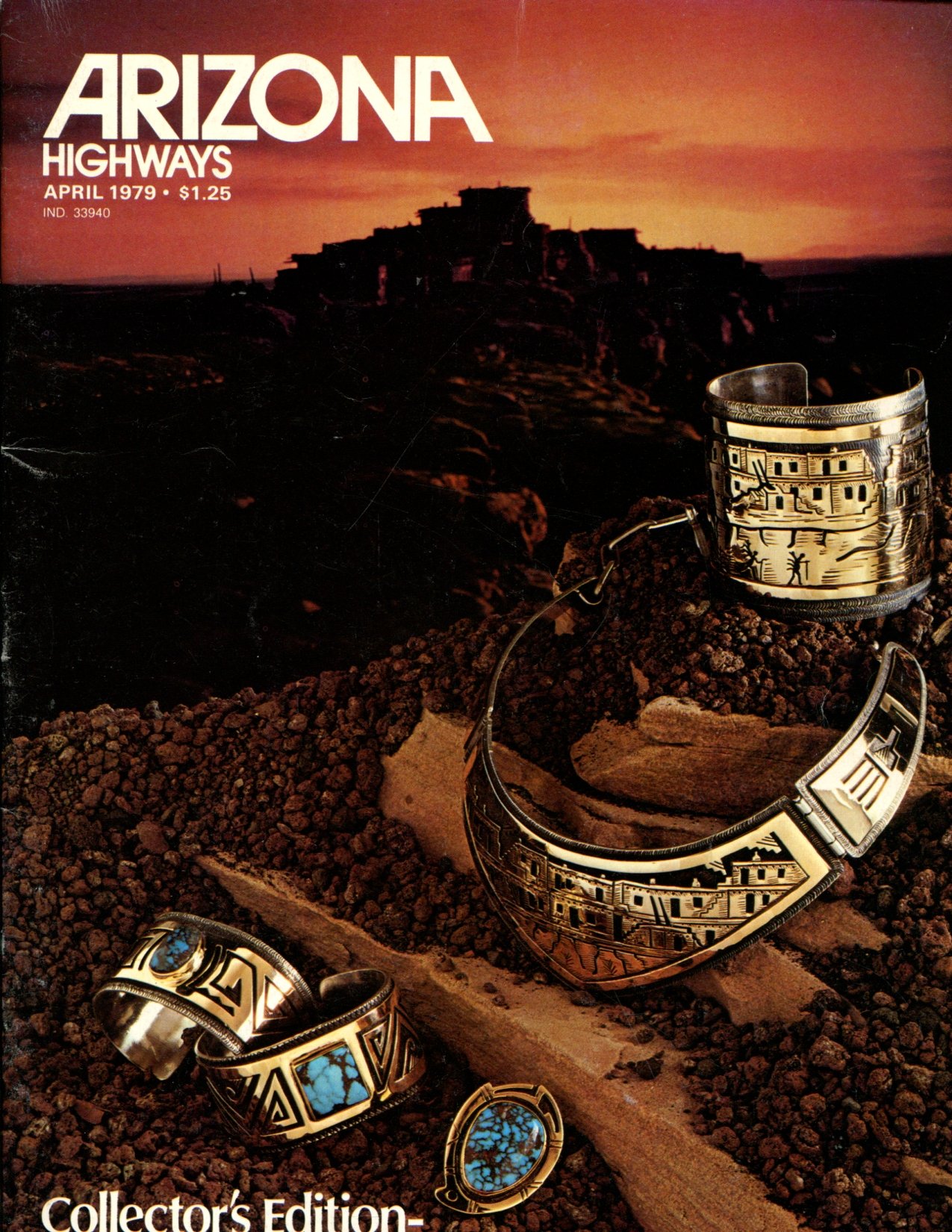 Arizona highways インディアンジュエリー特集号 Arizona Highways インディアンジュエリー特集 洋書 ロロマ ホピ