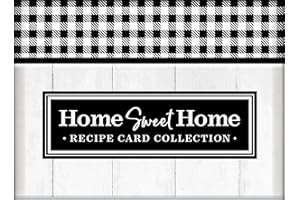 Home Sweet Home Recipe Card Collection Tin
