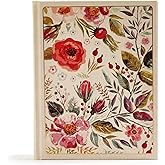 CSB Notetaking Bible, Floral Cloth Over Board, Black Letter, Wide Margins, Journaling Space, Single-Column, Reading Plan, Eas