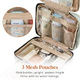 Lifewit Large Travel Toiletry Bag Hanging Organizer Mint Green view 5