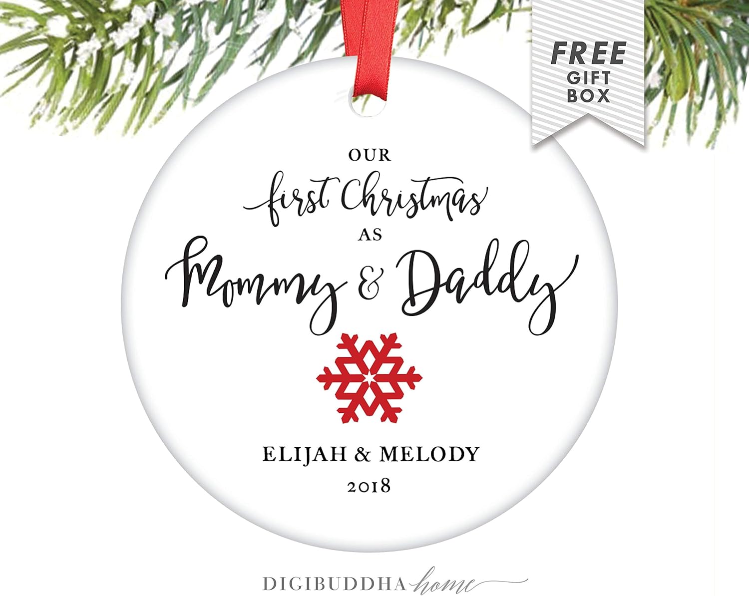 new parents ornament 2018