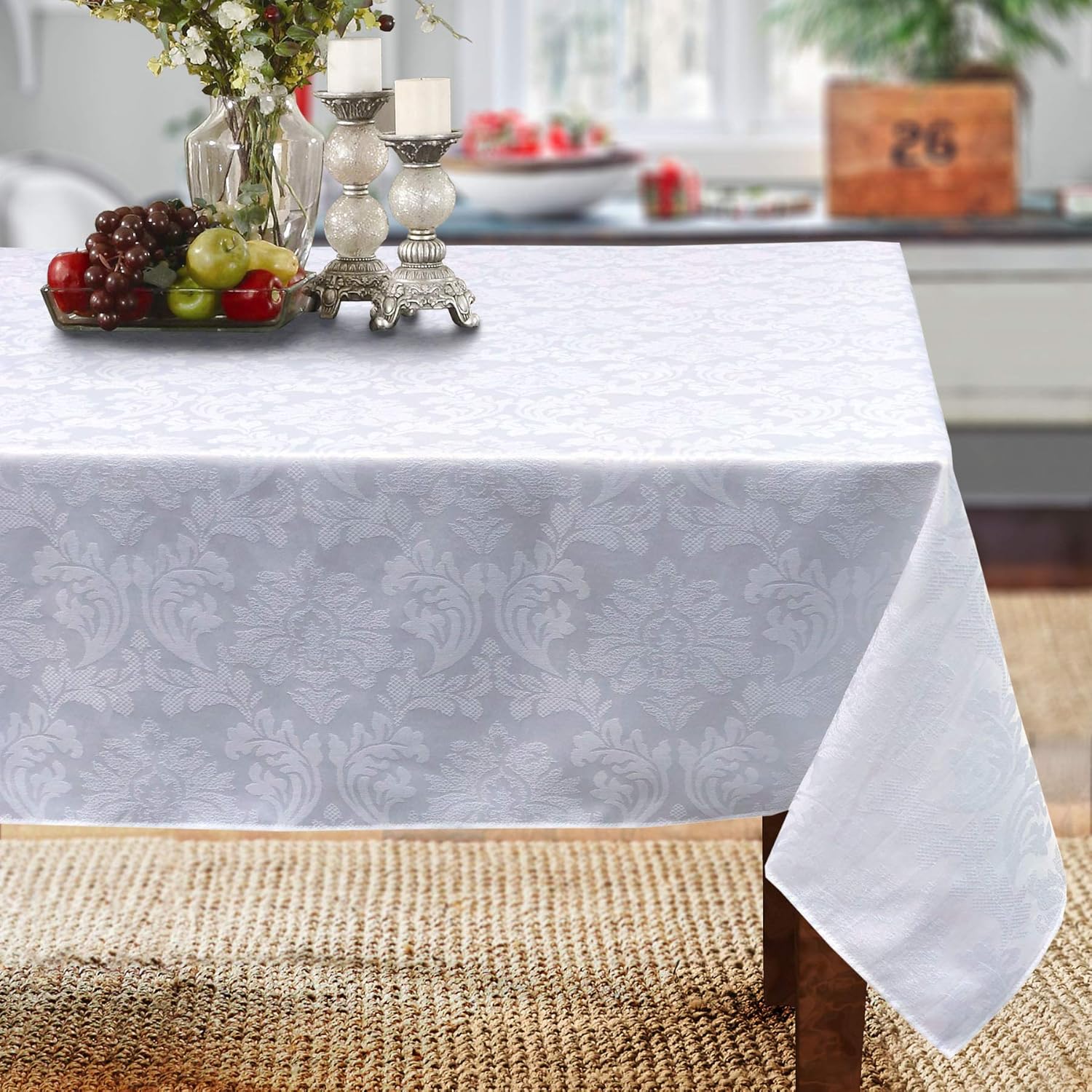 Best damask table cloth and napkins