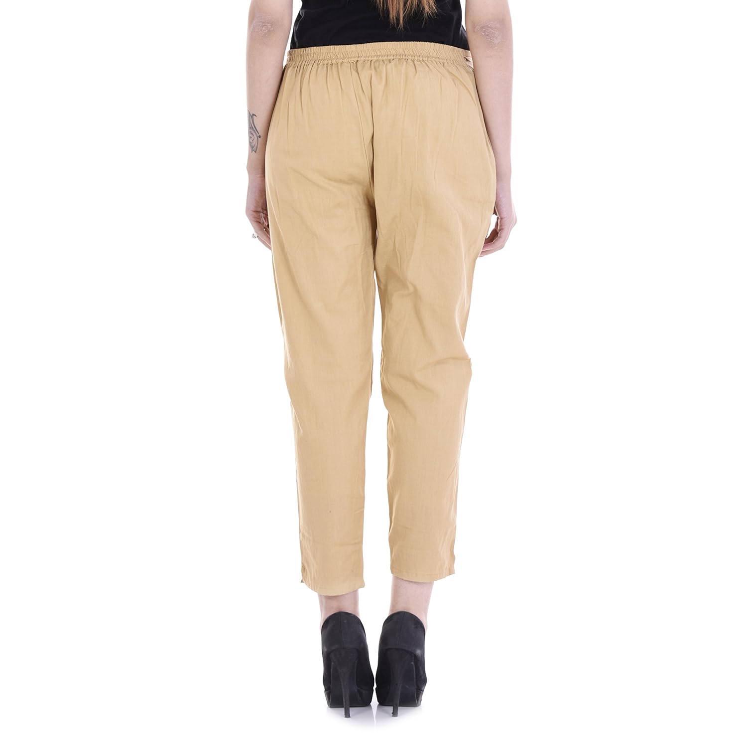 women's pencil pants made of premium quality cotton flex fabric