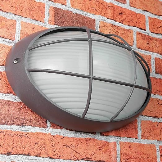 Aplique De Pared E27 Amsterdam Resistente A La Intemperie B 32cm