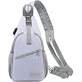 LOVEVOOK Sling Bag for Women Casual Daypack Nylon Crossbody Sling Backpack Travel Shoulder Bag Hiking Daypack | Casual Daypack, Nylon, Travel, Hiking, Daypack