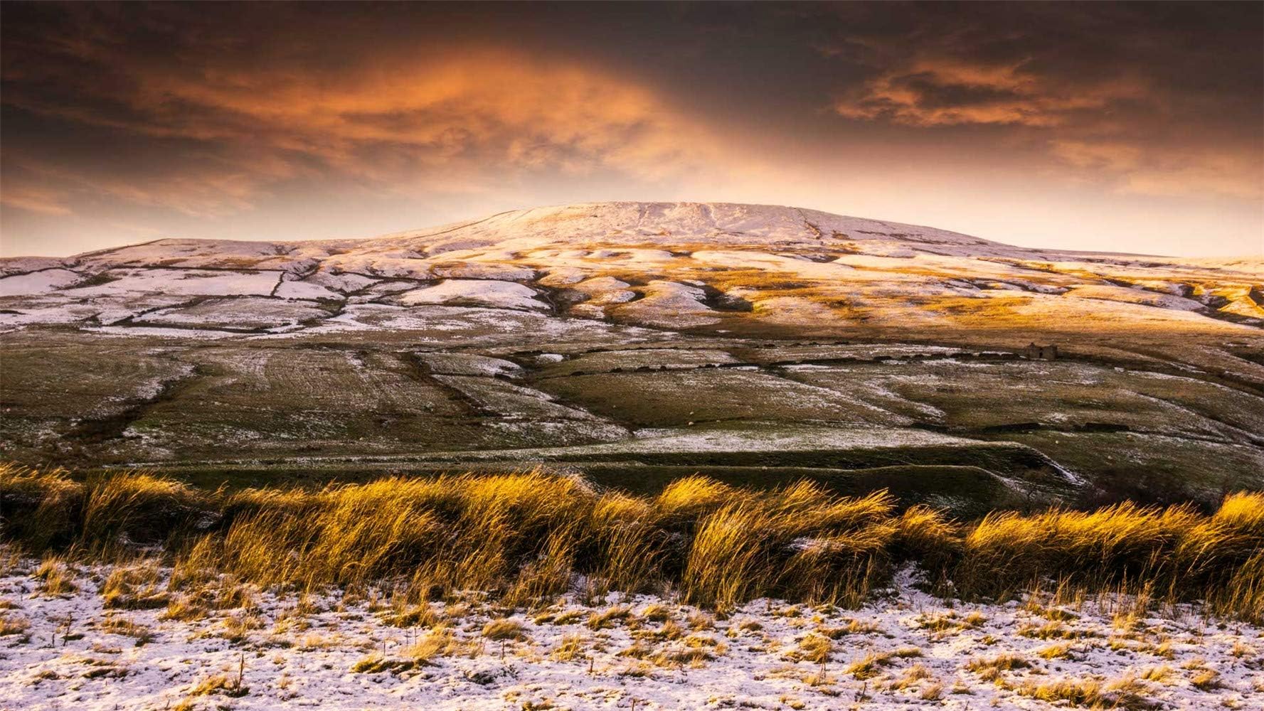 CZYSKY Winter Sunshine And Morning Frost In Yorkshire Dales, Uk, Puzzle 1500 Pieces Jigsaw Puzzles for Adults and Child (87 * 57 cm)
