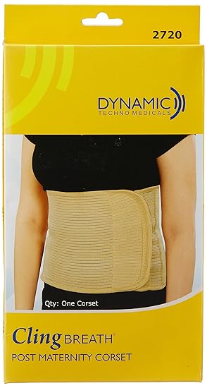 Cling Breath Post Maternity Corset - 90 to 100 cm (Large)