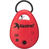 Kestrel Drop D3 Wireless Temperature, Humidity and Pressure Data Logger, Red