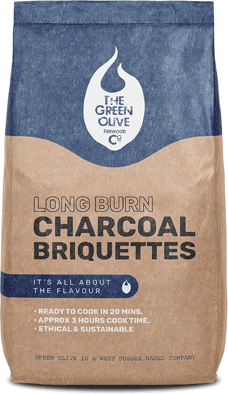 Green Olive Firewood Company 4kg Long Burn Charcoal Briquettes