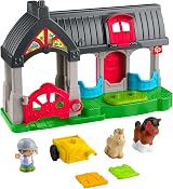 Fisher-Price Little People Toddler Horse Stable Playset HWR84 with Sounds