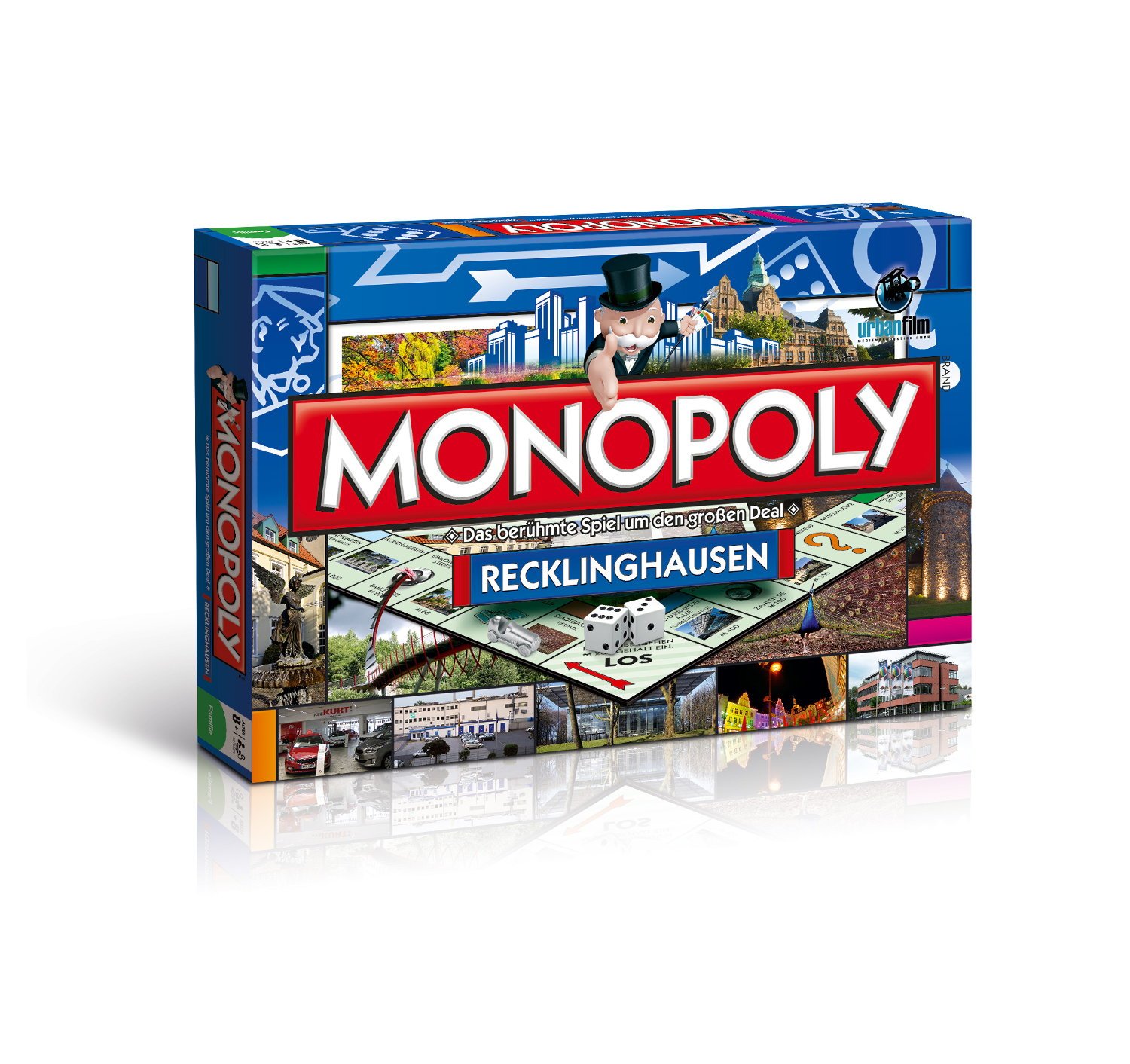 Winning Moves 44550 - Monopoly "Recklinghausen" Spiel