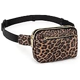 UTO Fanny Pack for Women Crossbody Trendy Fashion Belt Purse Chest Waist Hip Bumbag for Outdoor Shopping Travel Hiking