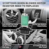 Car Heater Blower Resistor 13248240 for Vauxhall Fiat Alfa view 7
