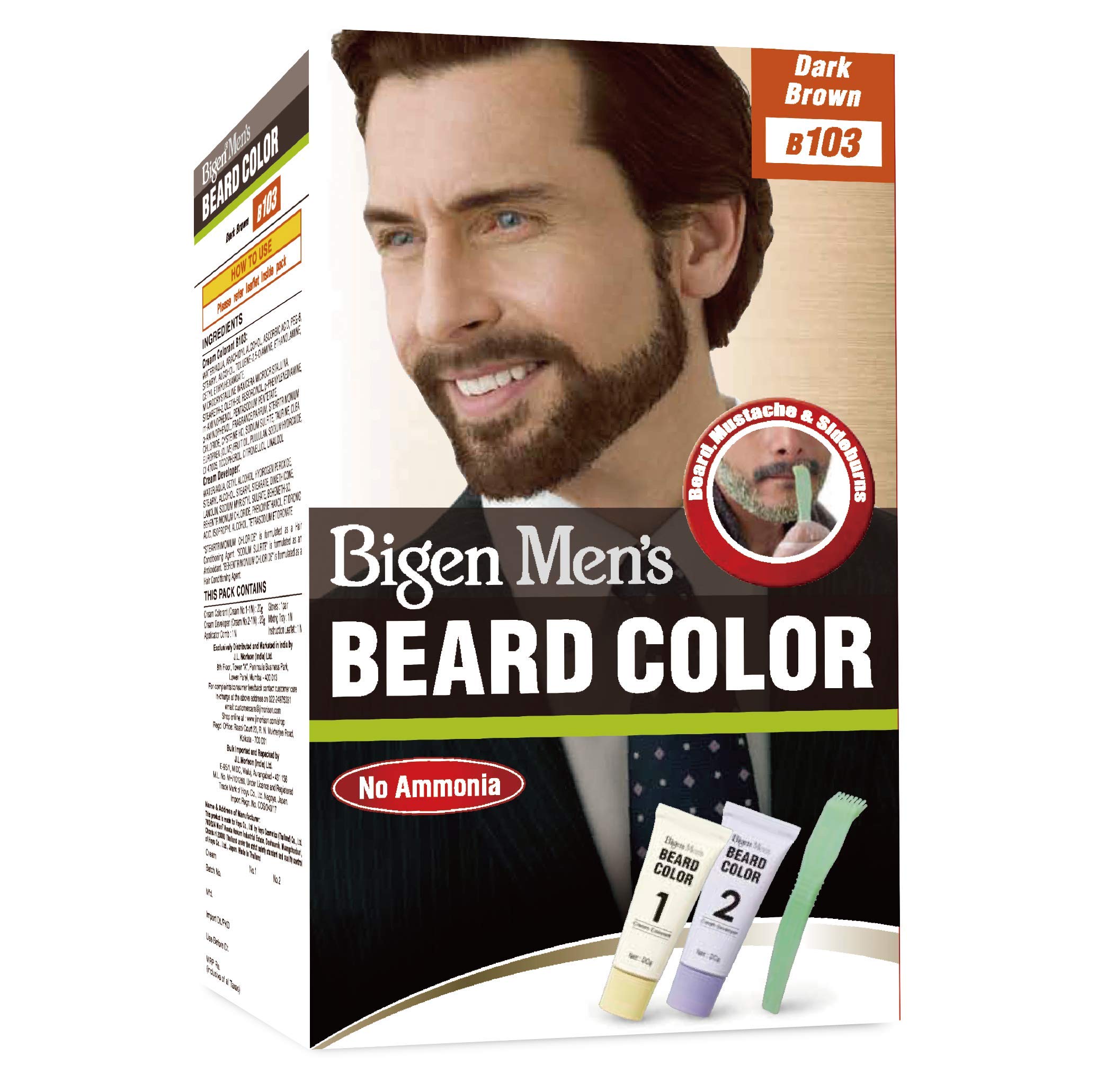 Bigen Beard Colour Light Brown Yescar Innovations2019 Org