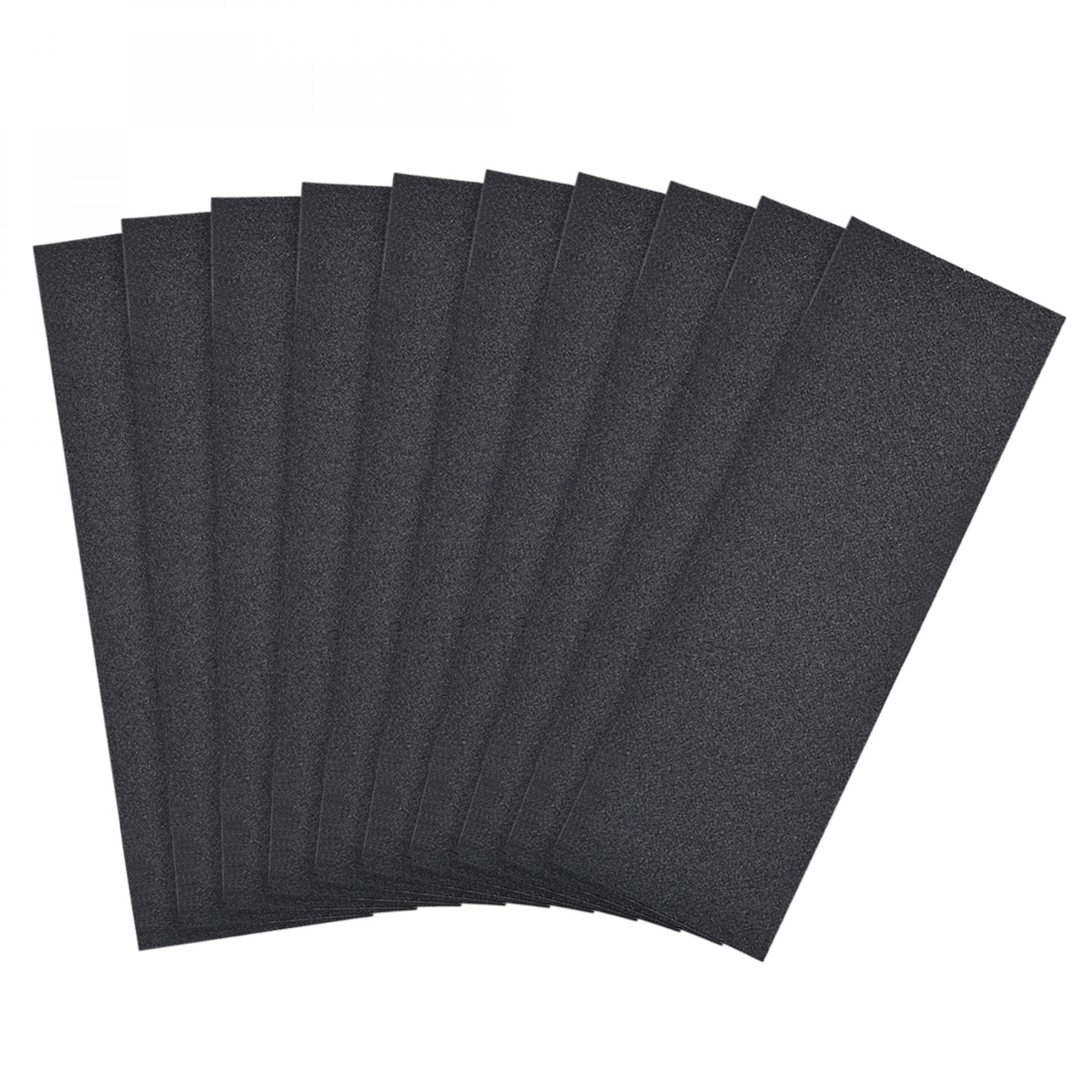 sourcing map 120 Grits Sanding Sheets 9-inch x 3.6-inch Wet Dry Silicon Carbide Sandpaper for Wood Furniture Metal Polishing 10pcs