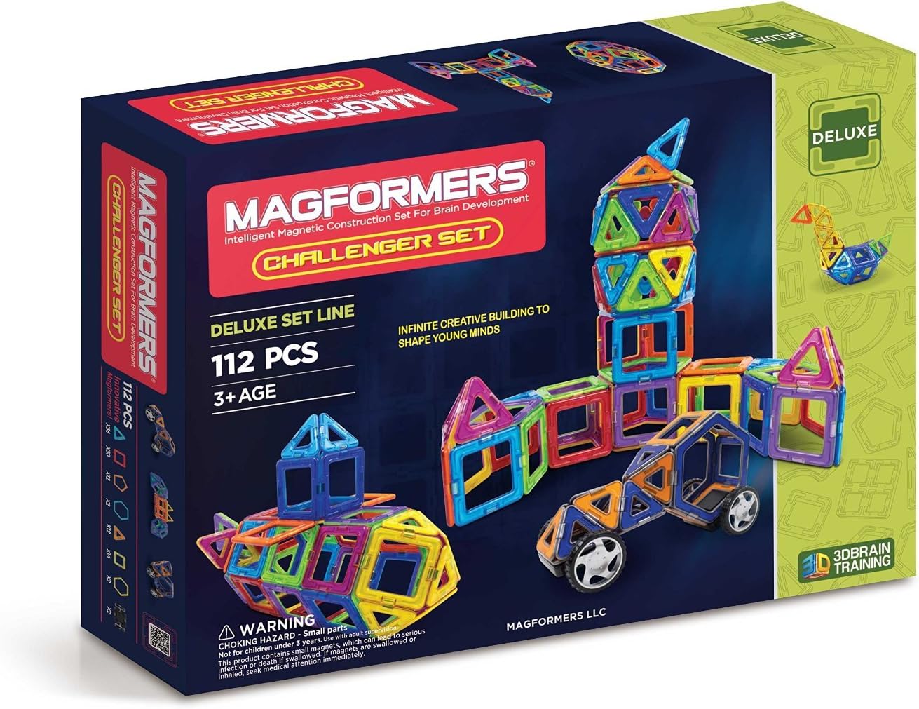 Magformers Challenger Set (112-pieces 