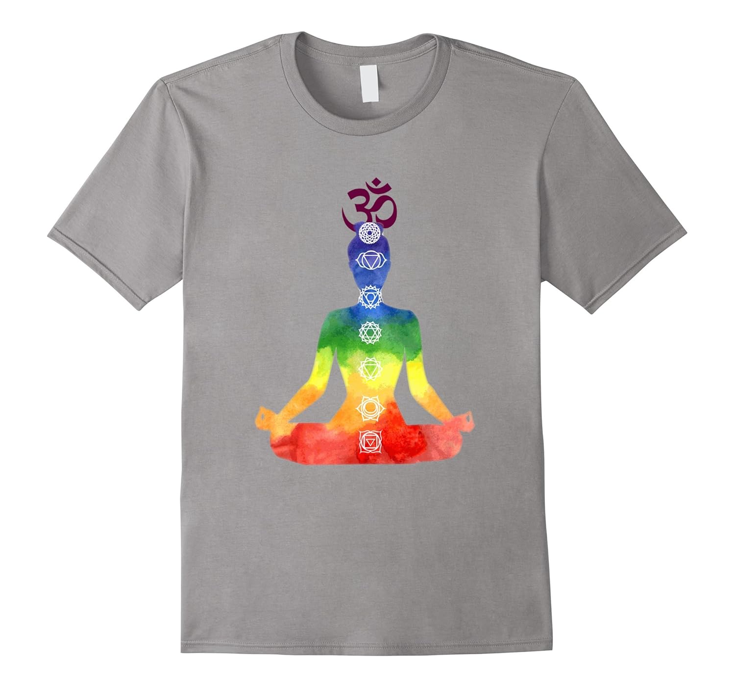 Chakra Yoga OM T-Shirt, Zen, Energy, Gift Shirt-ANZ