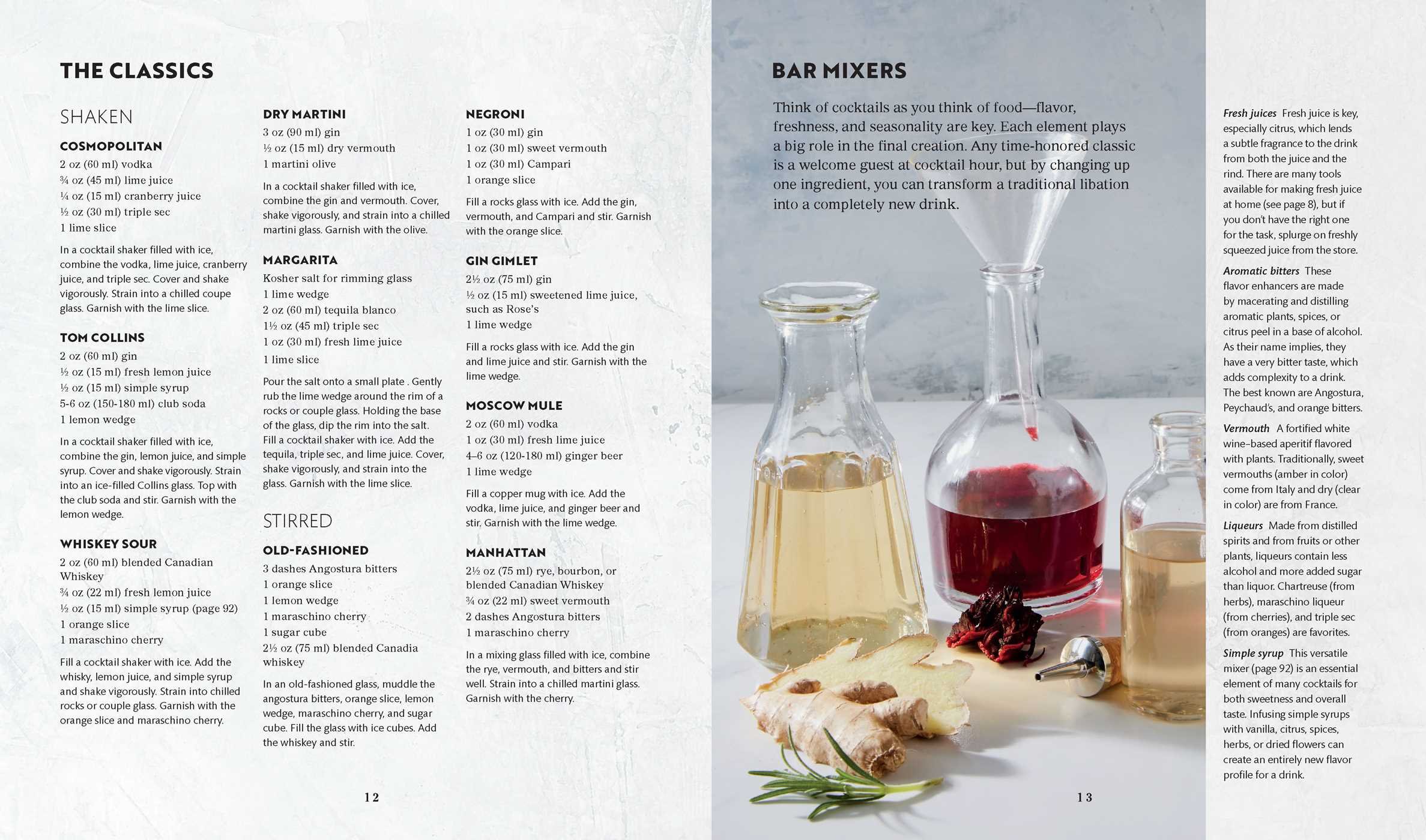 Cocktails: Modern Favorites to Make at Home