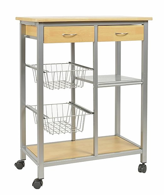 Mesa Auxiliar De Cocina Con Ruedas