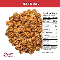 Pecan Nation All Natural Unsalted Pecan Halves 8