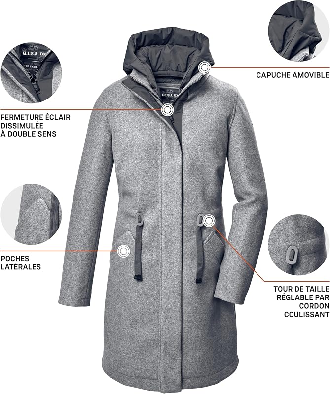 Donna Parka GW 46 WMN PRK