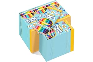 TOIDGY 1152 Count Colored Pencils Bulk, 96 Packs Colored Pencils for Kids 12 Colors, Pre-sharpened Coloring Pencils for Adults, Bulk School Supplies for Teachers, Back to School Supplies, Classroom Prizes