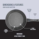 Blackmoor Classic 28cm Non-Stick Sauté Pan with Cool-Touch Handle view 3