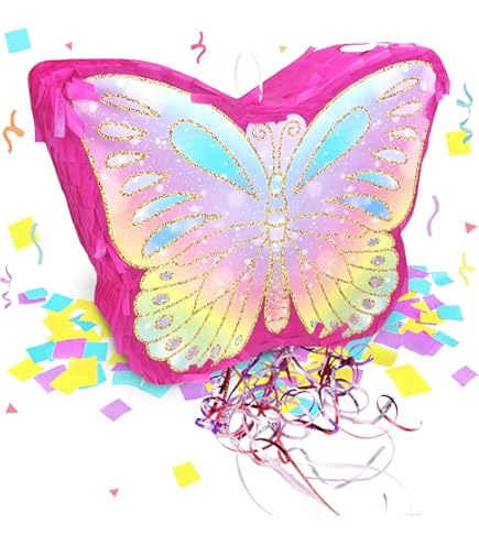 Amazon.com: Butterfly Pinata for Birthday Party Supplies