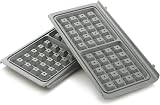 Breville DuraCeramic Waffle Maker White Stainless Deep-Fill Removable Plates view 4