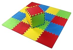 BalanceFrom Kid's Puzzle Exercise Play Mat with EVA