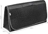 Vinsani Car Boot Organiser Bag Anti Slip Foldable Large Black view 3