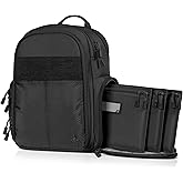 Savior Equipment SEMA Compact Tactical Range Pistol Backpack w/ 3 Gun Rug Sleeve
