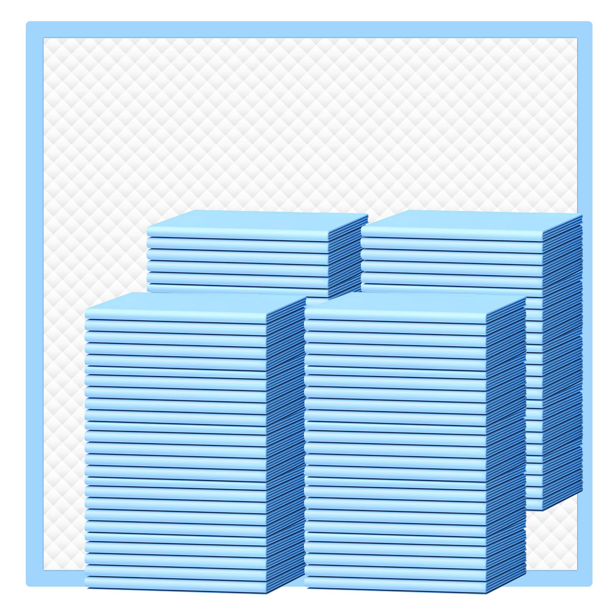 Photo 1 of 100 Count Super Absorbency 30" X 36" Disposable Underpads, Leakproof Quick Drying, Extra Large Thicker Pee Pads for Adult