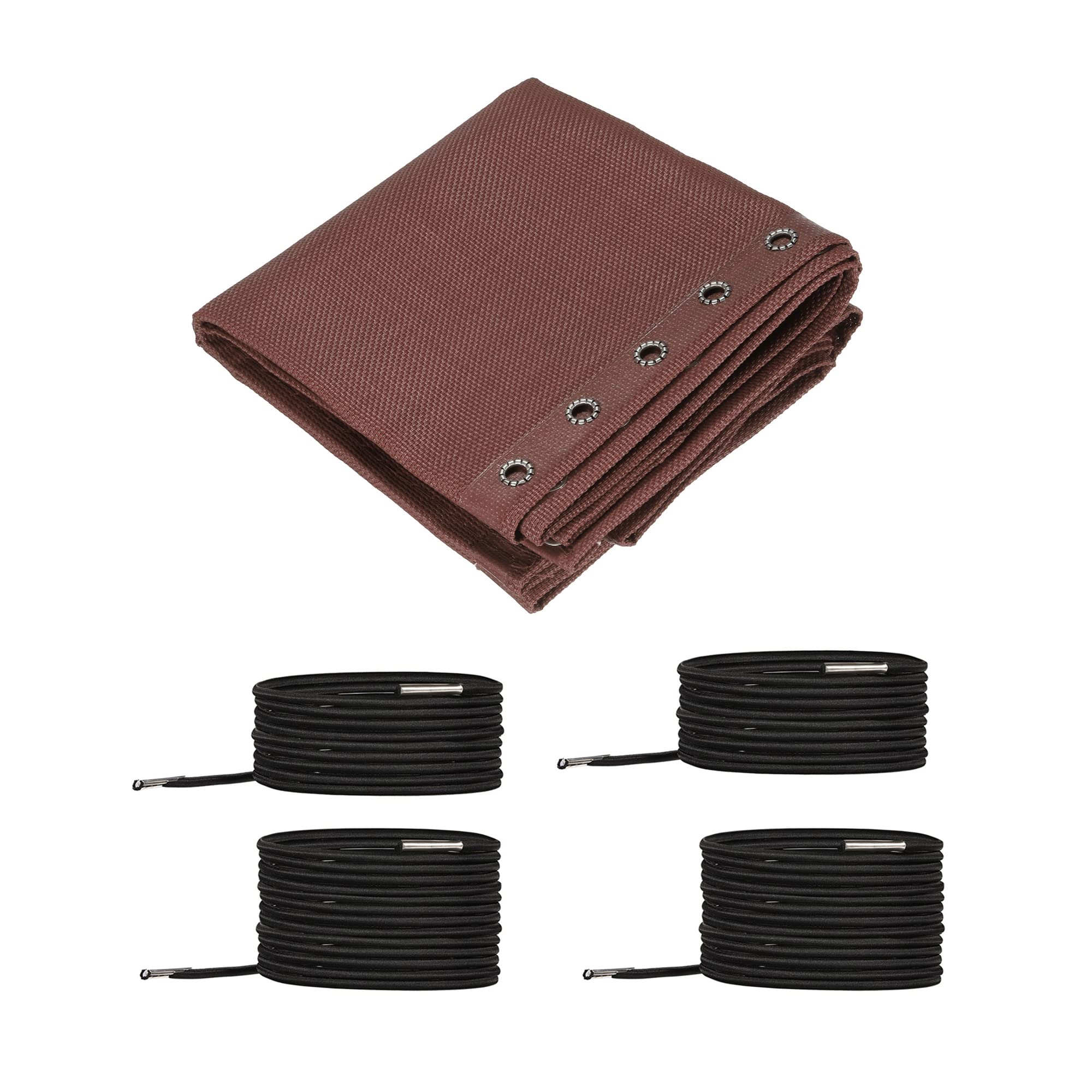 PATIKIL Gravity Chair Replacement Fabric, Anti-Gravity Chair Cloth Recliners Repair Tool Kit with with Cord Lace for Patio Outdoor, Coffee