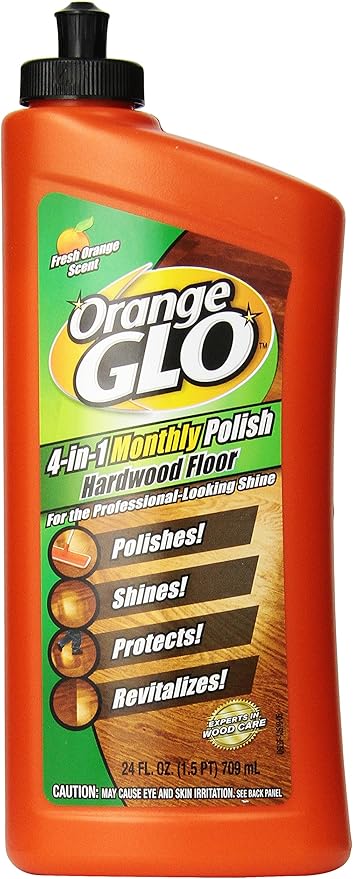 Amazon Com Orange Glo Hardwood Floor 4 In 1 Monthly Polish 24 Oz