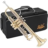 Jean Paul TR-430 Intermediate Bb Trumpet, Rose Brass Leadpipe | 0.465" Bore, Adjustable 3rd Valve Ring, U.S. Play-Tested, 7C Mouthpiece Included, Semi-Hard Case Included