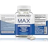 Oramune Max Support Supplement with Transfer Factor and Pure Colostrum | Bovine Colostrum, Beta-1, 3/1, 6-D Glucan and Vitamin C Boosts Immunity Health, 100 Capsules