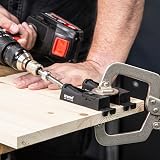 Trend 3 in 1 Pocket Hole Jig Kit PH/JIG/BK with Drill Bit Collar & Case view 8