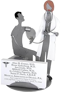 Amazon Com Hairstylist Male Business Card Holder H K Steel