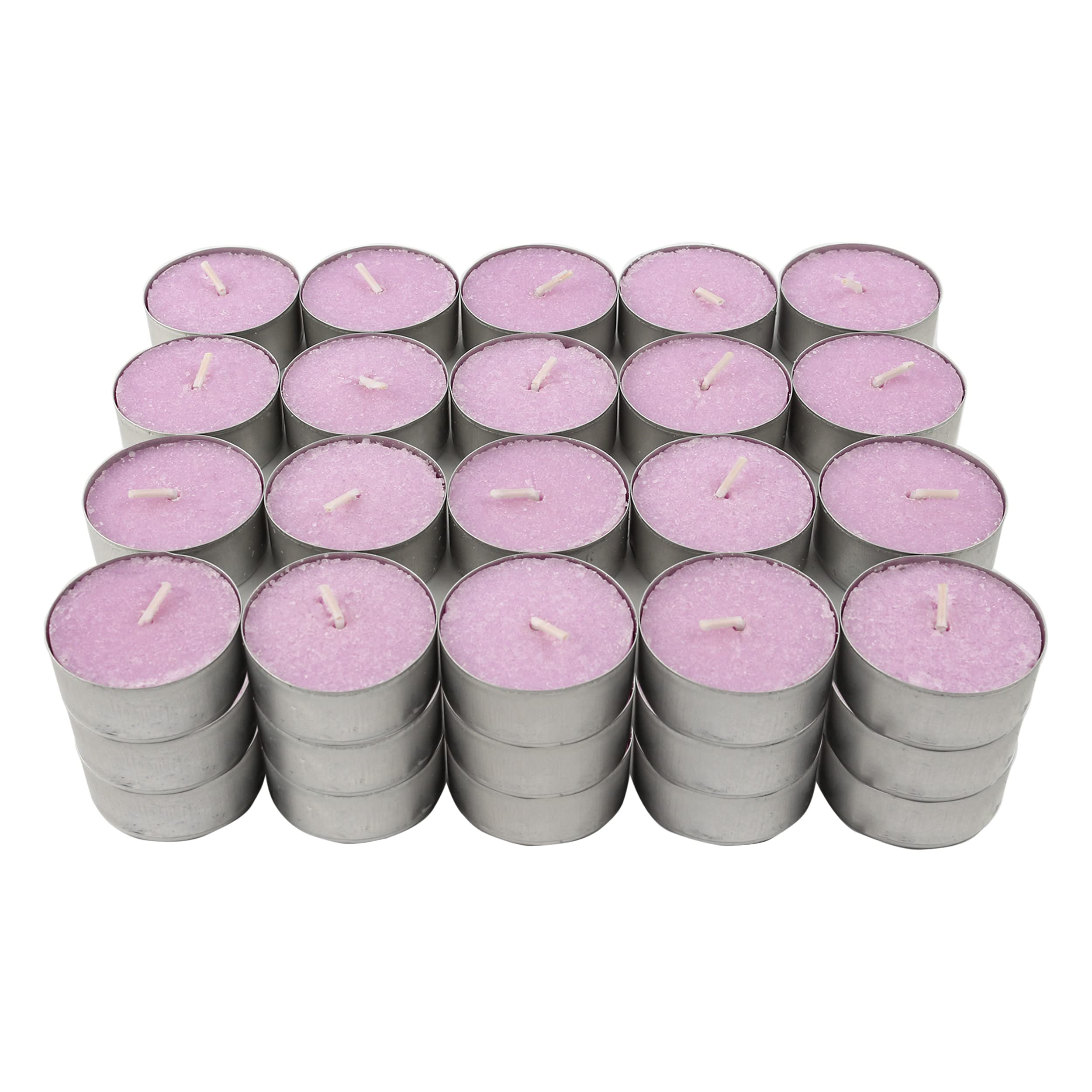 Pack of 60 Scented Tea Lights Scented Tea Lights Scented Candles – Fragrance Lavender